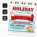 canned food drive poster